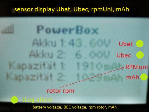 Ubat Ubec RPMuni(rotor) mAh
